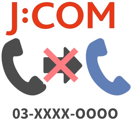 JCOM PHONEの電話番号は一部引き継ぎできない